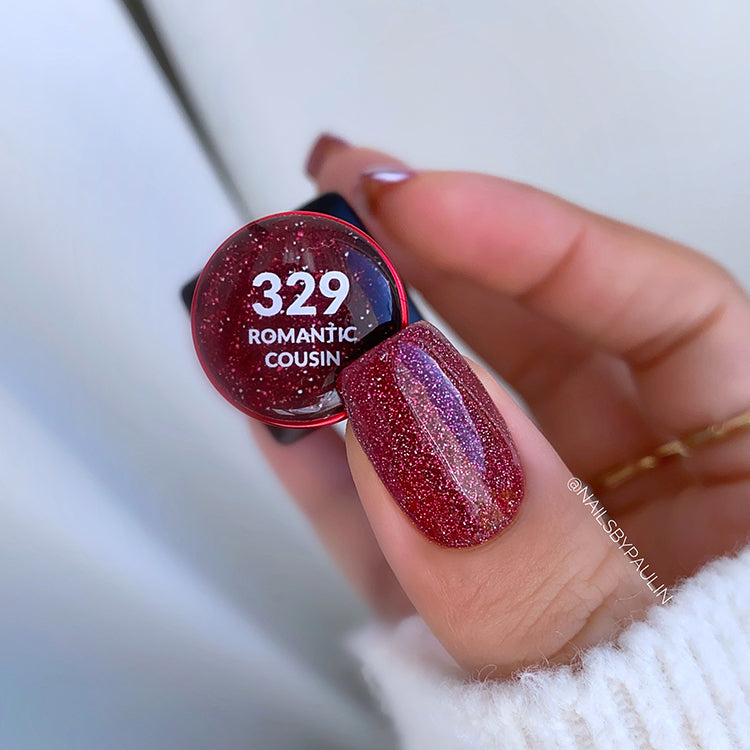 329 Romantic Cousin gel polish 8g
