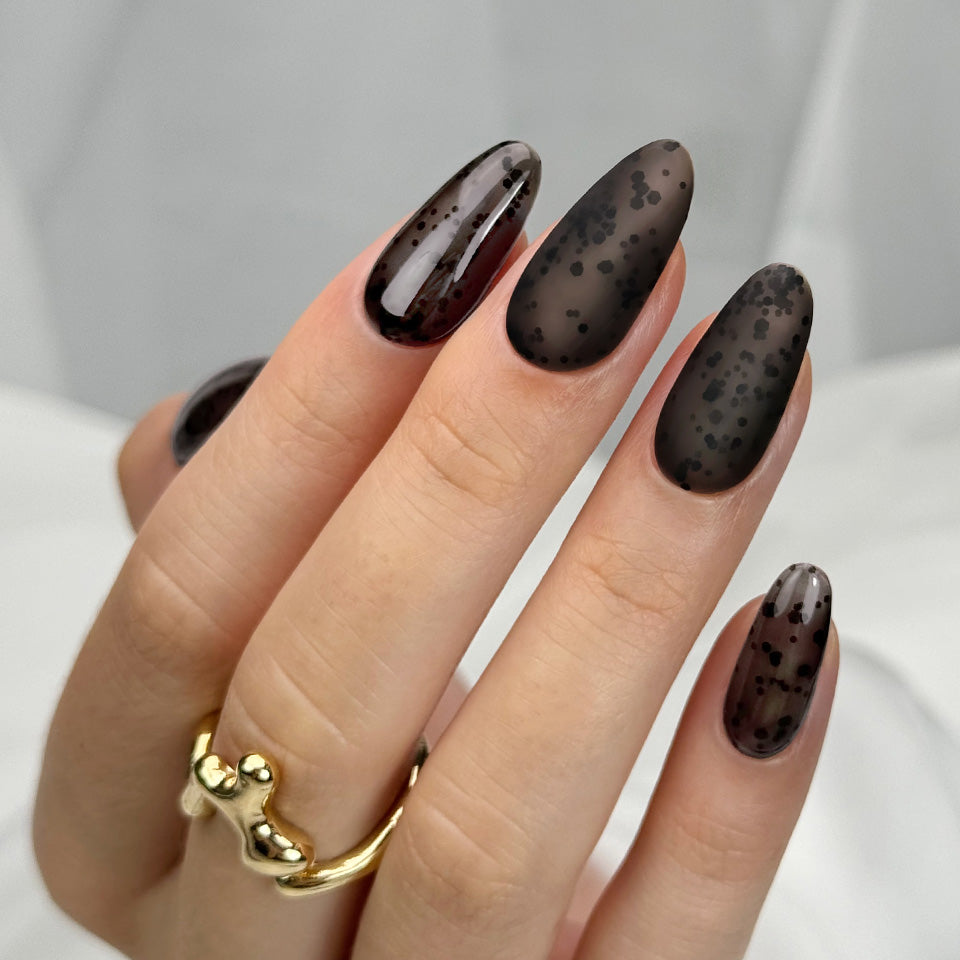 498 Black Fishnet Гел лак 10g
