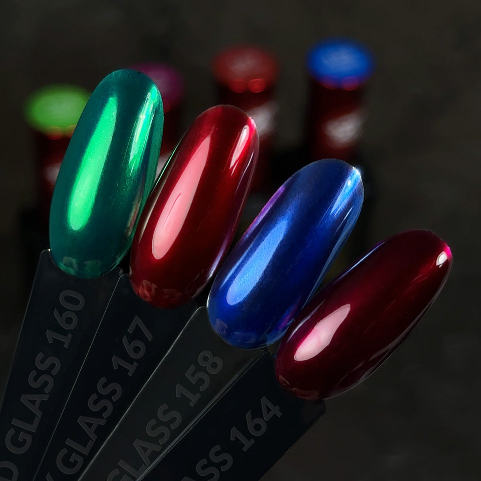 Burgundy Glass 164 Гел лак 10g