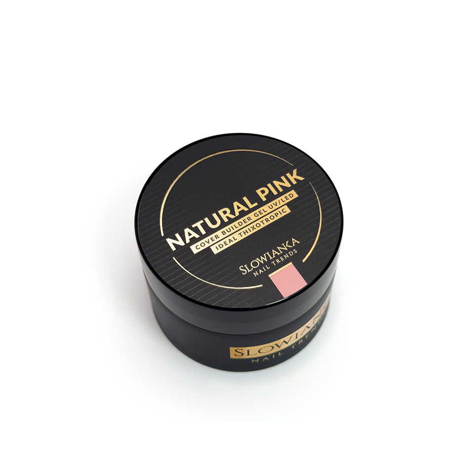 Construction gel NATURAL PINK COVER - ideal tixotropic 15g