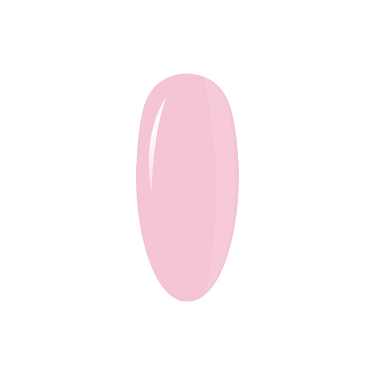Fiber Builder Gel easy leveling Nude Pink in a bottle 10g