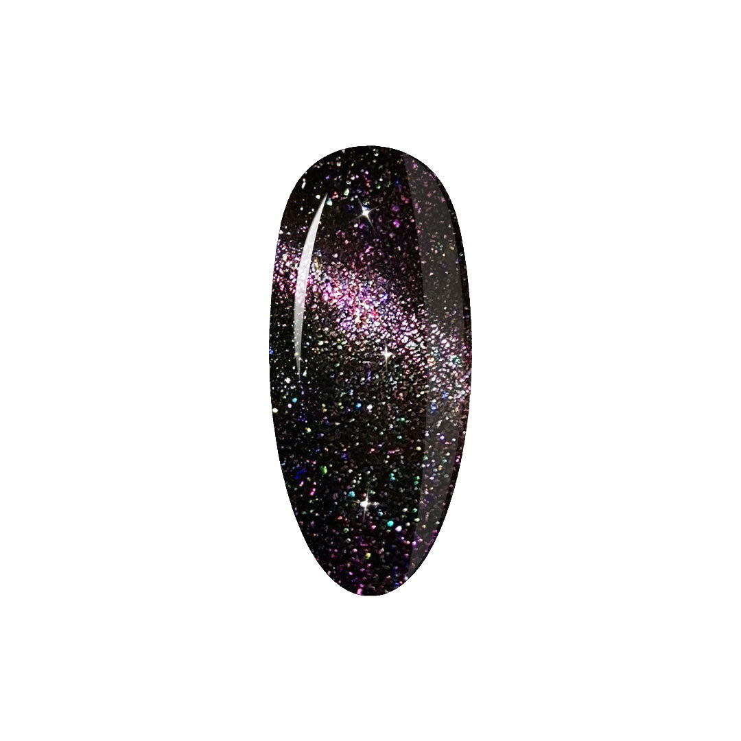 Top Coat No Wipe Flash Cat Eye Violet 10g