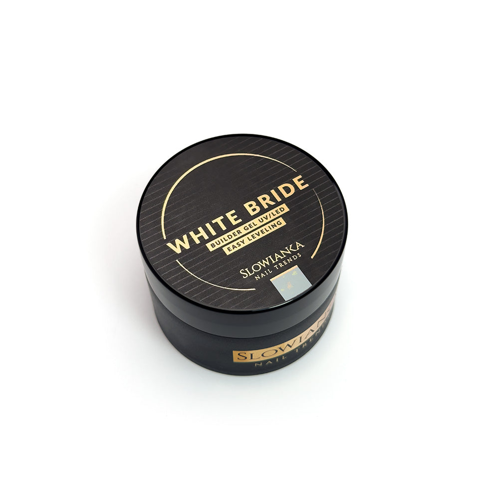 Easy leveling White Bride construction gel 15g