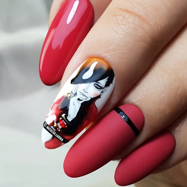 235 Scarlet Flame gel polish 10g