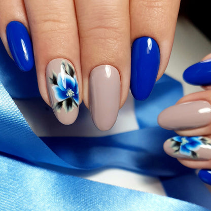 236 Trendy Blue gel polish 10g