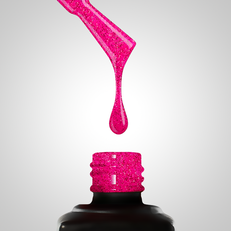 417 Strong Pink gel polish 10g