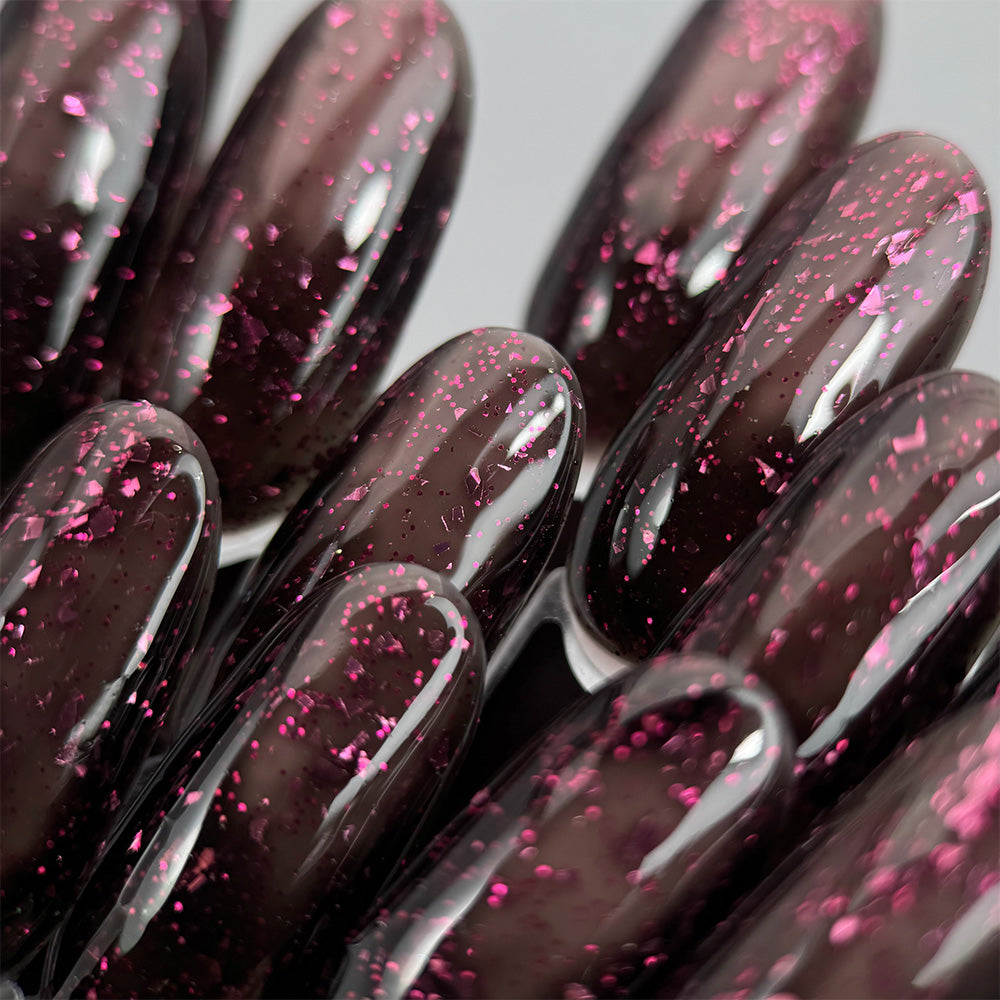 503 Rose Flakes Fishnet Гел лак 10g