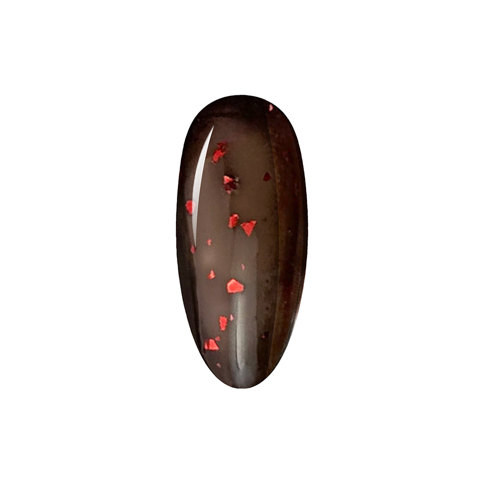 502 Red Flakes Fishnet Гел лак 10g