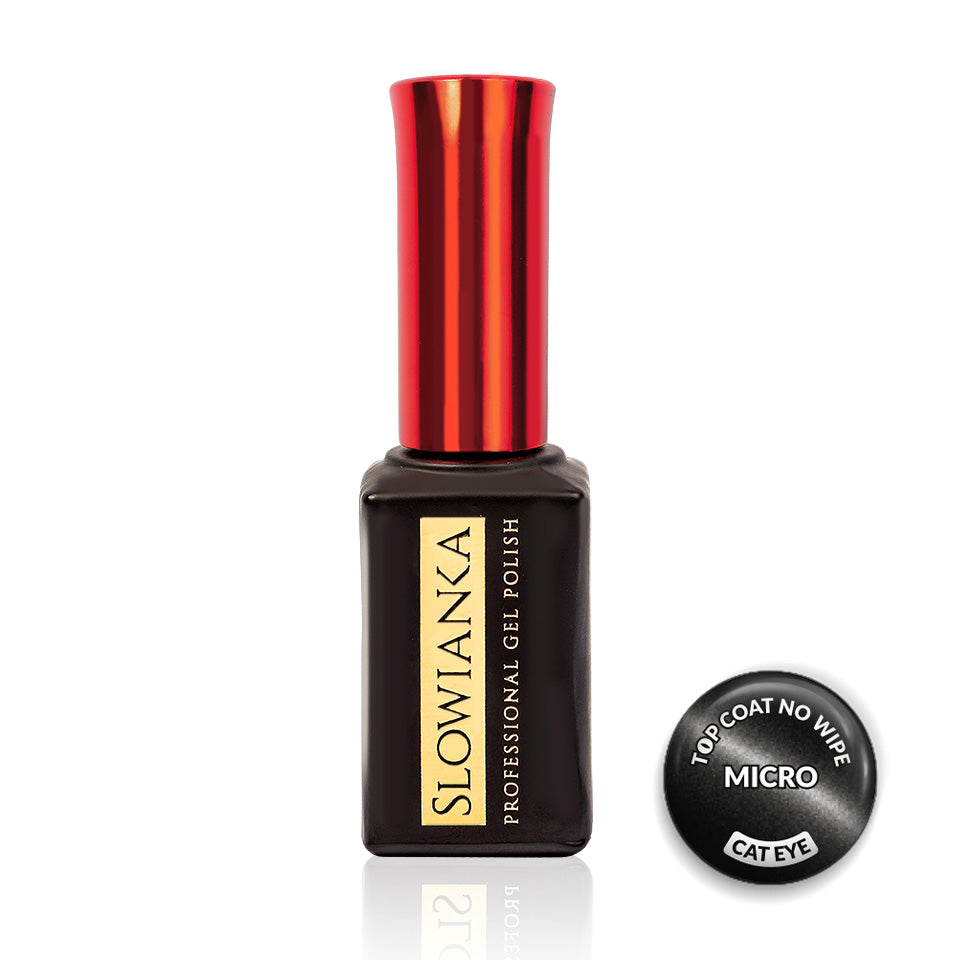 Top Coat No Wipe Cat Eye Micro 10g