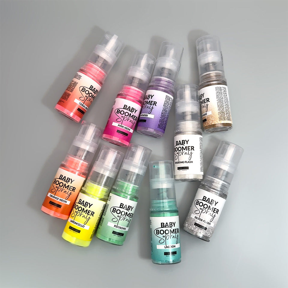 Baby Boomer in Spray Wedding Flash 5g