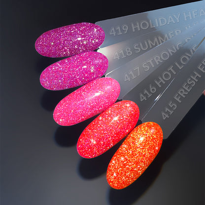 419 Holiday Heat gel polish 10g