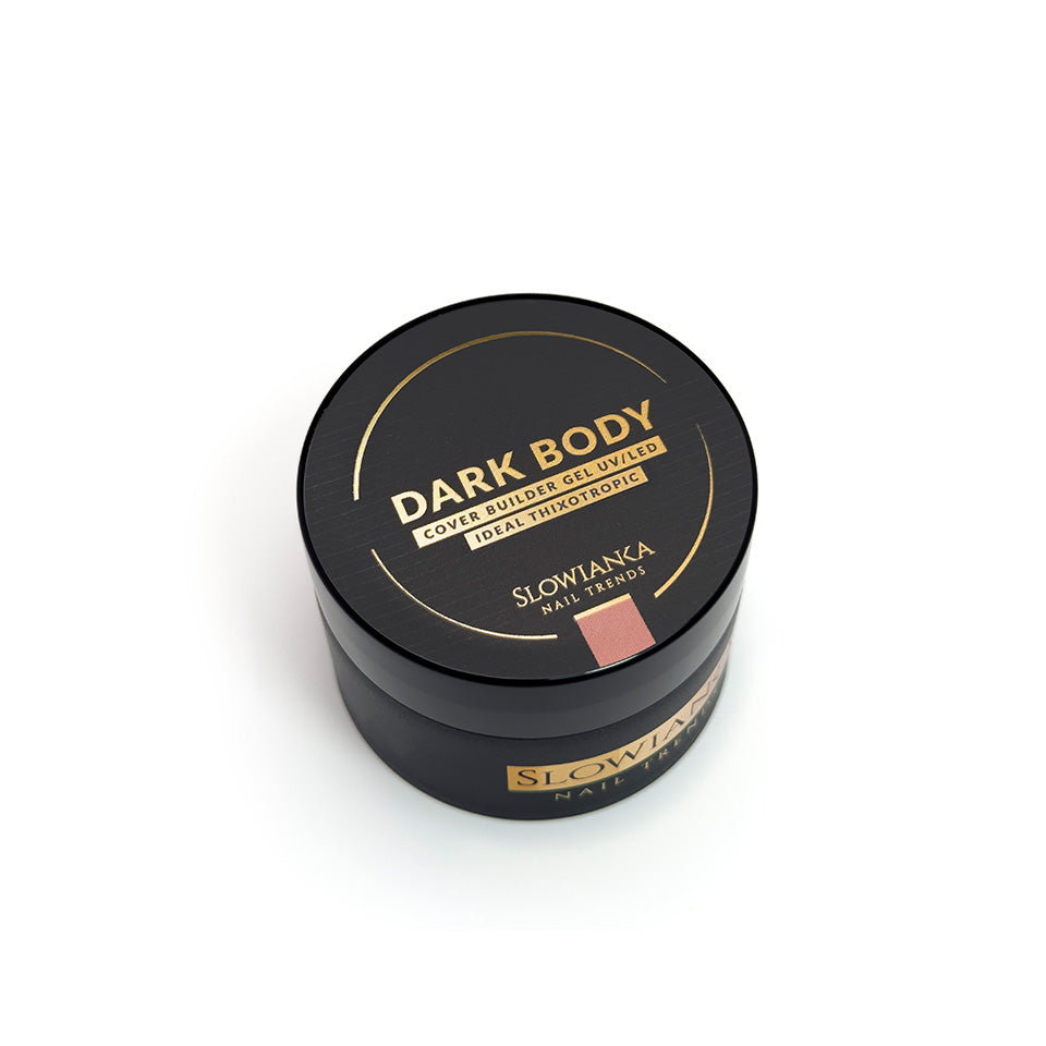 Contruction gel DARK BODY COVER - ideal tixotropic 15g