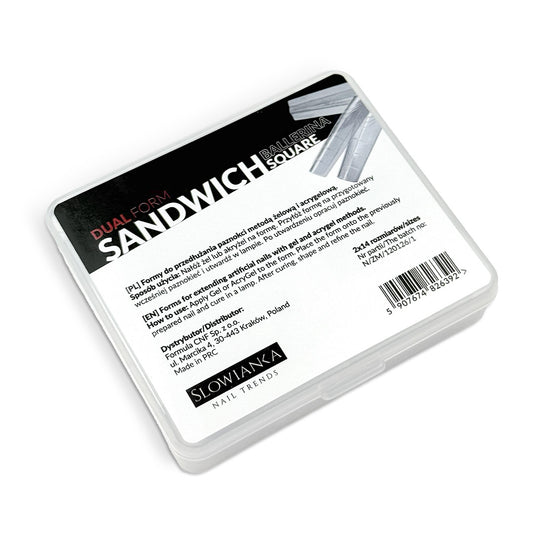 Dual Forms Sandwich Ballerina Square
