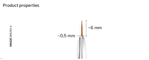 Четка Magic Brush 6mm