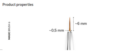 Четка Magic Brush 6mm