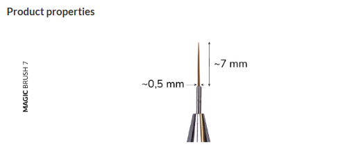 Четка Magic Brush 7mm