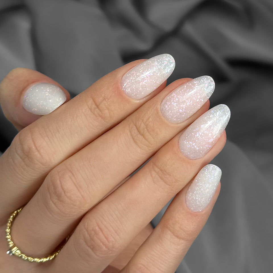 Construction gel MILKY HOLO COVER - ideal tixotropic 50g