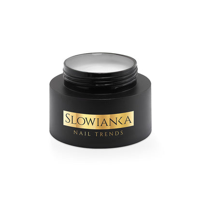 Construction gel MILKY MASCARPONE HALF COVER - ideal tixotropic 50g