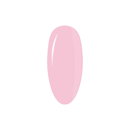Fiber Builder Gel easy leveling Nude Pink in a bottle 10g