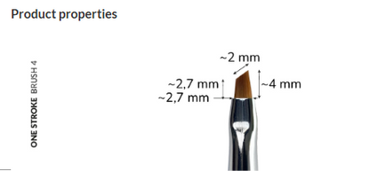 Четка One Stroke Brush 4