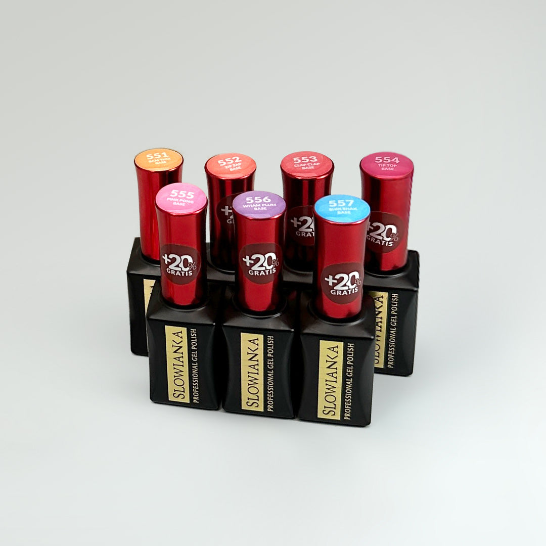 Set Pastel Muffin Base 6+1 GRATIS