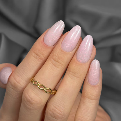 Construction gel PINKY HOLO COVER - ideal tixotropic 15g