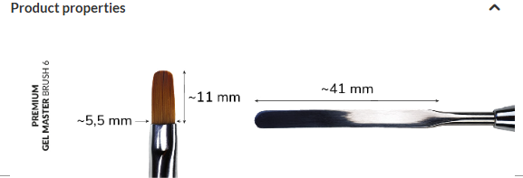Четка Premium Gel Master Brush 6
