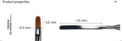 Четка Premium Gel Master Brush 6