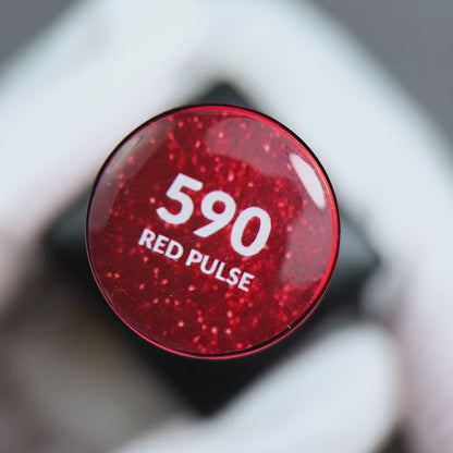 590 Red Pulse gel polish 10g