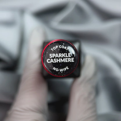 Top Coat No Wipe Sparkle Cashmere 10g