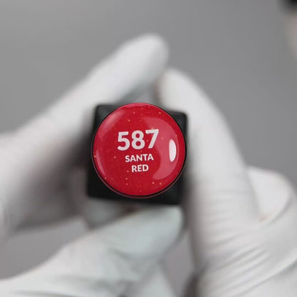 587 Santa Red gel polish 10g