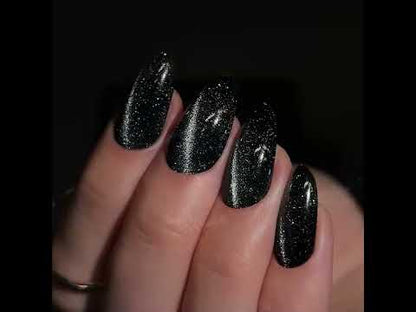 Top Coat No Wipe Flash Cat Eye Silver 10g