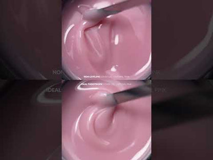 NATURAL PINK COVER building gel - non-leveling 15g