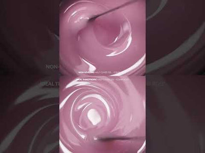 COMBI ROSE HALF-COVER building gel - non-leveling 15g