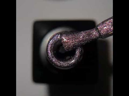 Top Coat No Wipe Flash Cat Eye Violet 10g