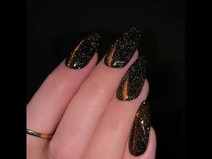 Top Coat No Wipe Flash Cat Eye Amber 10g