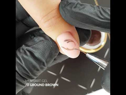 Multiart 3 Ground Brown 5g Gel