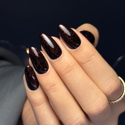 Top Coat No Wipe Red Spark