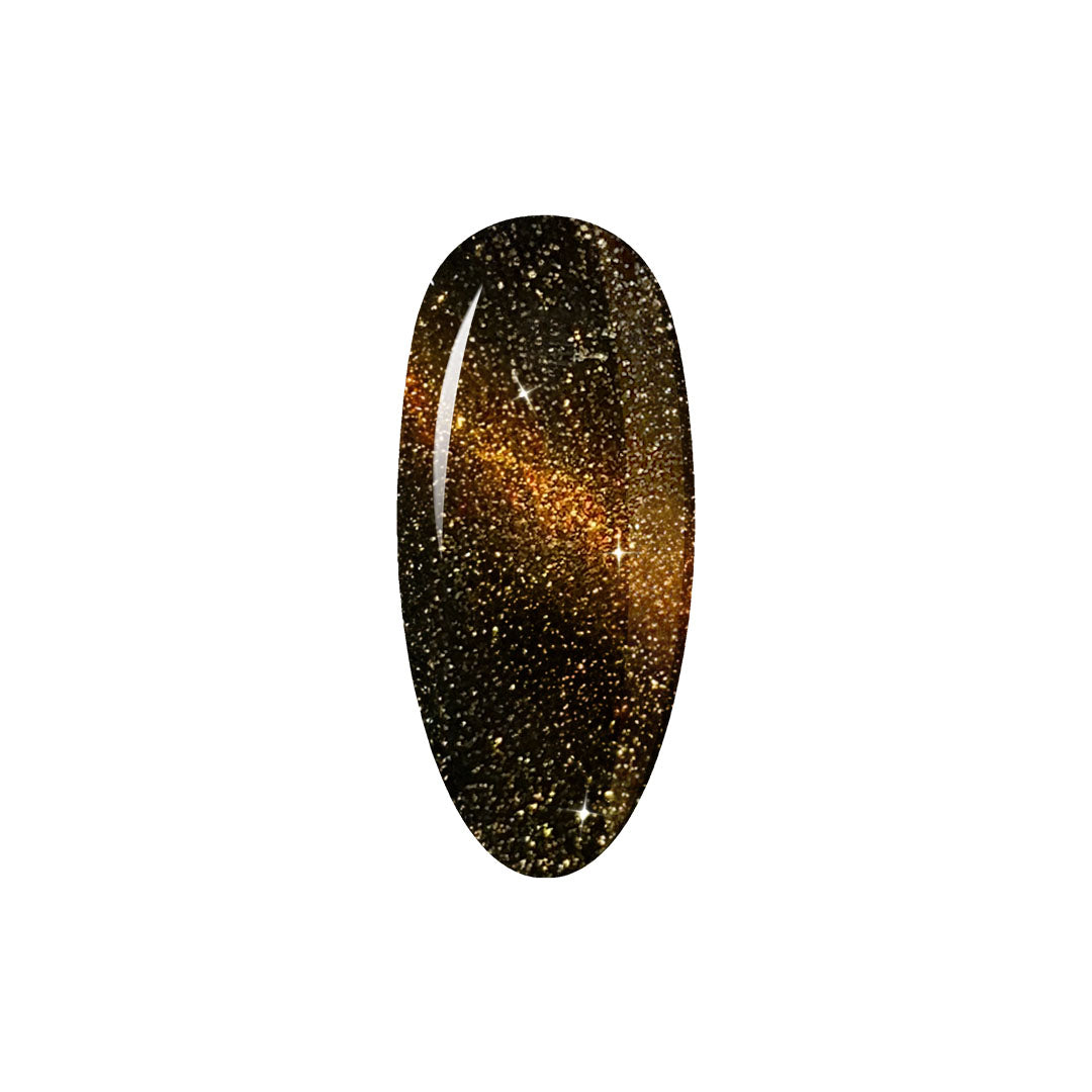 Top Coat No Wipe Flash Cat Eye Amber 10g