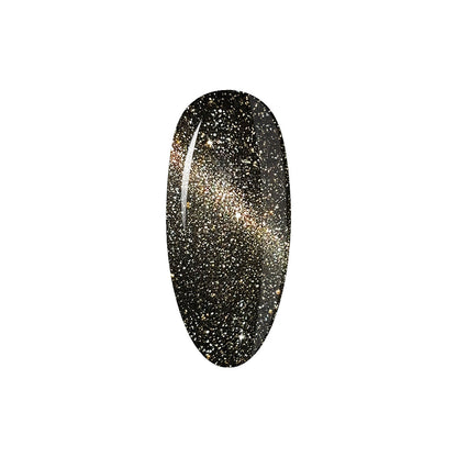 Top Coat No Wipe Flash Cat Eye Gold 10g