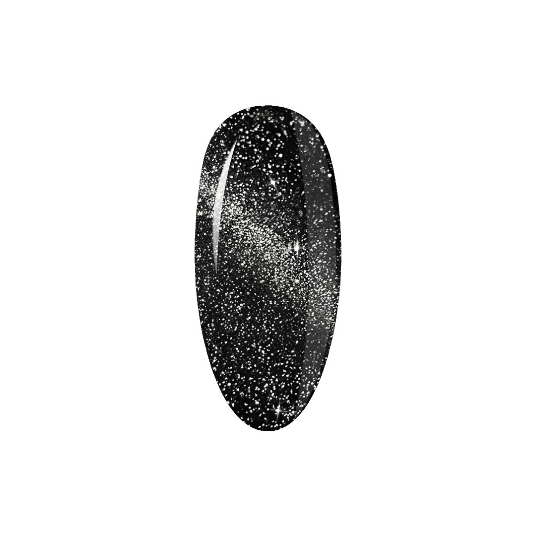 Top Coat No Wipe Flash Cat Eye Silver 10g