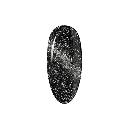 Top Coat No Wipe Flash Cat Eye Silver 10g