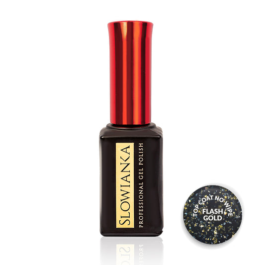 No Wipe Flash Gold Top Coat  10g