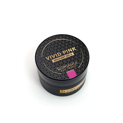 Multiart 6 Vivid Pink 5g Gel